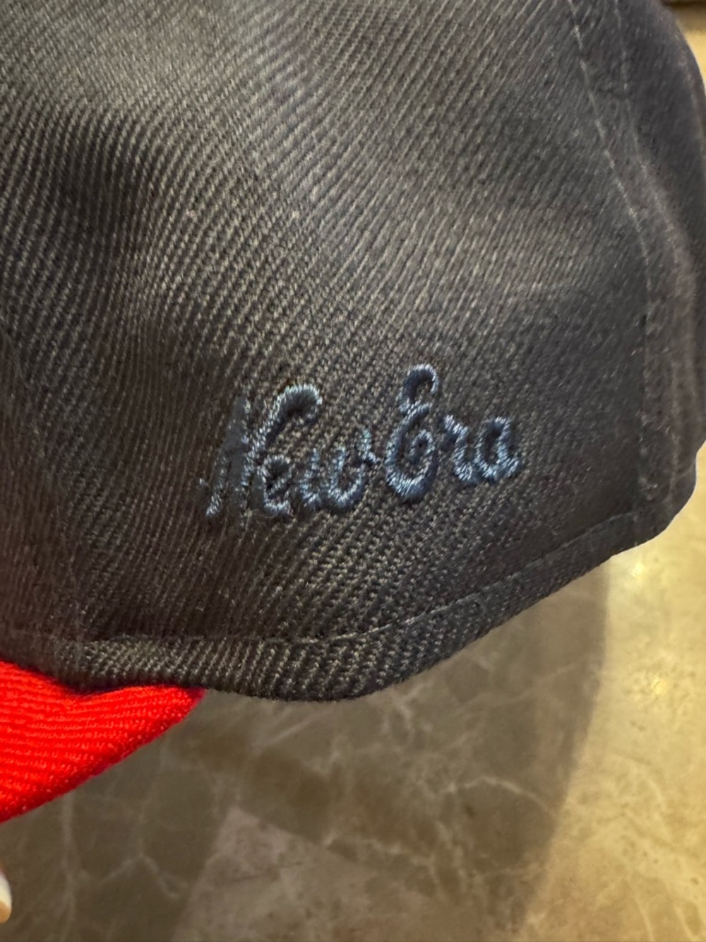 Fear of God Essentials Navy 59FIFTY Fitted 7 1/4 - Picture 13 of 13